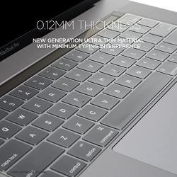 UPPERCASE GhostCover Premium Ultra Thin Keyboard Protector Compatible with MacBook Pro with Touch Bar 13'' and 15'' (2016 2017 2018 2019, Apple Model Number A1706, A1707, A1989, A1990, A2159)