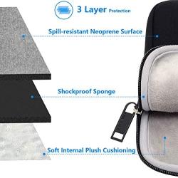 ONE LIFE 13 Inch Waterproof Laptop Sleeve Case Compatible with 13 Inch New MacBook Air Pro, HP Dell Acer Lenovo Sony (13 Inch, Black)