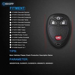 ECCPP Replacement fit for Keyless Entry Remote Fob Chevy GMC Pontiac Cadillac Buick Saturn Suzuki Series M3N5WY8109 (Pack of 1)