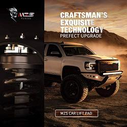 MZS Leveling Lift Kit 3'' Front Strut Spacers Compatible with 2007-2021 Tundra | 2008-2021 Sequoia 2WD 4WD