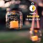Homemory 12pcs Battery Tea Lights with Timer, 6 Hours on and 18 Hours Off in 24 Hours Cycle Automatically, Flameless Flickering Battery Operated LED Tea Lights, Dusk to Dawn, White Base
