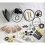 Repair Parts (Kit) for Starter Delco Remy Mt42 12v, 4 Brushes.