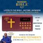 Wonder Bible KJV- The Talking Audio Bible Player (King James Version) New & Old Testament Endorsed by Pat Boone, As Seen on TV