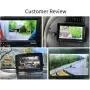 Fookoo Ⅱ HD 1080P Backup Camera System Kit,7 DVR Dual Split Screen Monitor, IP69 Waterproof Rear View Camera for Truck/Semi-Trailer/Box Truck/RV, Sharp CCD Chip,100% Not Wash Up (FHD2-Wired)