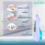 Cordless Water Flosser Portable Water Pick Teeth Cleaner Dental Oral Irrigator Travel Water Flossers for Teeth and Braces Water Floss Rechargeable Electric Flosser Long Lasting Battery  (Blue)