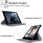 iPad Air (3rd Gen) 10.5'' 2019 / iPad Pro 10.5'' 2017 Case,360 Degree Rotating Stand Smart Case Protective Cover with Auto Wake Up/Sleep Feature Cover for ( A2152/A2123/A2153/A2154 / A1701/A1709)