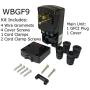 Webber WBGF9 New 15AMP 120VAC User Attachable GFCI Now Includes All 4 Grommet Sizes (Free Economy & Standard Shipping)