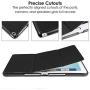 iPad 9.7 2018 2017 / iPad Air 2 / iPad Air Case - iPad 6th / 5th Gen Ultra Slim Lightweight Trifold Stand Case with Auto Sleep/Wake Smart Cover for Apple iPad 9.7 Inch(Black-3) iPad 9.7 2018 2017 / iPad Air 2 / iPad Air Case - iPad 6th / 5th Gen Ultra Slim Lightweight Trifold Stand Case with Auto Sleep/Wake Smart Cover for Apple iPad 9.7 Inch(Black-3)