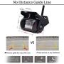 7 Inch Wireless Car Backup Camera and Monitor Kit, Superior Night Vision Wide Angle Stable Signal HD TFT LCD Monitor Parking System with Car Charger for 12V-24V Truck RV Trailer Camper Bus