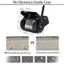 7 Inch Wireless Car Backup Camera and Monitor Kit, Superior Night Vision Wide Angle Stable Signal HD TFT LCD Monitor Parking System with Car Charger for 12V-24V Truck RV Trailer Camper Bus