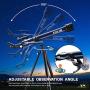 ESSLNB Telescope 28X-350X Telescopes for Adults Kids and Astronomy Beginners 700mm Focal Length Refractor Telescope with Phone Mount and AZ Adjustable Tripod