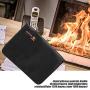 GLOGLOW 12 Pages Folder Briefcase Files Lock Organizer Fireproof Document Bag Organ Style with Zipper Certificates Keeping Safety Bag for Office