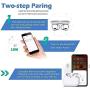 Wireless Earbuds Bluetooth 5.0 Earbud Headphones Built-in Microphone and Charging Box and Silicone Cover,Stereo Noise Cancelling Earbud, Suitable for Apple Airpods pro/Android/iPhone/Samsung