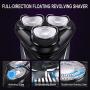 Electric Razor for Men,FLYCO Wet & Dry Mens Razors for Shaving Electric Cordless with Pop-up Trimmer,Rotary Razors Electric Shavers for Men Waterproof Rechargeable