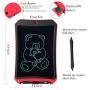 JRD&BS WINL LCD Writing Tablet for Birthday Gift,Kids Toy 8.5 Inch LCD Electronic Writings Pads Drawing Board Gifts for Kids Office Blackboard - Erase Button Lock Included(Red)