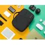 BAGSMART Electronics Travel Organizer Bag for Adaptors, Chargers, iPhone, ipad air, ipad Mini, 9.7 Ipad Pro, Kindle, Black