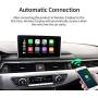 CarlinKit 2.0 Wireless CarPlay Adapter Dongle for Audi Factory Wired CarPlay Cars, Compatible with Audi A3 A4 A5 A6 A7 Q7 Q2 R8 Q5 MMI 2017 2018 2019 2020 2021, Convert Wired to Wireless CarPlay
