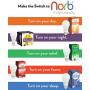 Sleep Light Bulb for Evening / Bedtime; NorbSLEEP for Baby & All Ages (4 Pack)