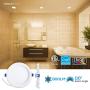 TORCHSTAR 6 Inch 12W LED Recessed Lighting Anti-glare Trim, CRI 90+, Dimmable Airtight Can-Killer Downlight, IC Rated, 2700K Soft White, ETL & Energy Star Listed, Pack of 6