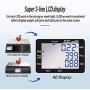 ACLAS Digital Price Computing Scale NTEP Certified Legal for Trade 60lb Dry Cell Battery Powered 2 Years Working, No Plug in Power, Touch Like Keys, Multi Customers Accumulating
