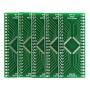 5pcs 44-Pin TQFP/LQFP to DIP Breakout Board