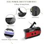 [2021 Newest] Emergency-Hand-Crank-Radio,4000mAh Portable Weather Solar Radios with Motion Sensor Reading Lamp,3 Gear LED Flashlight,SOS Alarm,Cell Phone Charger,AM/FM/NOAA(Red)