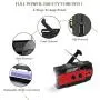 [2021 Newest] Emergency-Hand-Crank-Radio,4000mAh Portable Weather Solar Radios with Motion Sensor Reading Lamp,3 Gear LED Flashlight,SOS Alarm,Cell Phone Charger,AM/FM/NOAA(Red)