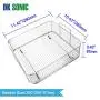 Large Professional Ultrasonic Cleaner-DK SONIC 15L 360W Sonic Cleaner with Heater and Basket for Metal Parts,Carburetor,Fuel Injector,Motor Repair Tools,Brass,Auto Parts,Engine Parts,etc