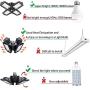 2Pack Garage Lights, 100W Led Garage Light, Daylight Garage Lights Ceiling Led, Deformable Garage Ceiling Lights, E26/E27 LED Shop Light for Workshop, Basement and Warehouse