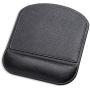 Office Leather Mouse Pad Wrist Rest and Non-Slip Design, Business Style PU High Grade Gaming Mouse Mat for Students, Workers, Computer, Laptop, Home, Office & Travel-Black Square Gaming Pad.