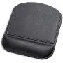 Office Leather Mouse Pad Wrist Rest and Non-Slip Design, Business Style PU High Grade Gaming Mouse Mat for Students, Workers, Computer, Laptop, Home, Office & Travel-Black Square Gaming Pad.