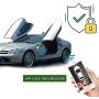 Smart Phone/Remote Key Double Control PKE Car Alarm System Passive Keyless Entry Remote Engine Start One Key Push Start Stop Button Shock Sensor Alarm (No Remote Start Only Lock/Unlock The Car)