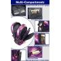 Backpack For School College Student Laptop Bookbag Travel Business with USB Port (Galaxy Color G)
