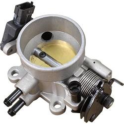 AIP Electronics Premium Complete Throttle Body Assembly TB Compatible Replacement For 2002-2003 Hyundai Elantra 4.0L L4 35100-23500 Oem Fit TB47