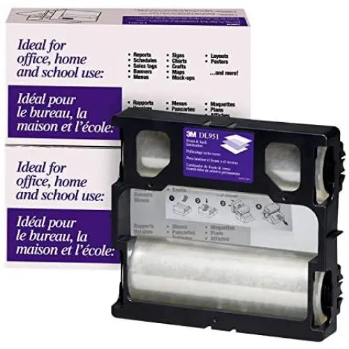 3M Dual Laminate Refill-Cartridge DL951, 8.5 Inches x 100 Feet (DL951)