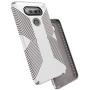 Speck Products Presidio Grip Cell Phone Case for LG V20 - White/Ash Grey