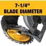 DEWALT FLEXVOLT 60V MAX Circular Saw for Framing, 7-1/4-Inch, Tool Only (DCS577B)