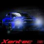 Xentec H1 10000K HID xenon bulb x 1 pair bundle with 2 x 35W Digital Slim Ballast (Ocean Blue)