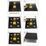 Yanmis 3D Printer Parts, Heated Bed Steel Sheet 300x300mm Double-Sided Textured for 3D Printer Accessory