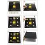Yanmis 3D Printer Parts, Heated Bed Steel Sheet 300x300mm Double-Sided Textured for 3D Printer Accessory