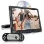 Universal Car Headrest Mount Monitor - 10.5 Inch Vehicle Multimedia CD DVD Player - Smart Audio Video Entertainment System w/HDMI & Hi-Res TV LCD Screen - Includes Mounting Bracket - Pyle PLHRDVD103