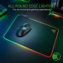 Razer Firefly Hard V2 RGB Gaming Mouse Pad: Customizable Chroma Lighting - Built-in Cable Management - Balanced Control & Speed - Non-Slip Rubber Base