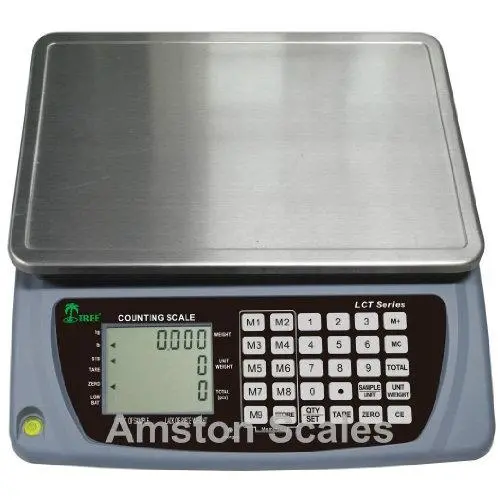 6.6 LB x 0.0002 LB / 3 KG x 0.1 Gram Large (13 x 9 Inch Tray) Counting Scale Coin Parts Inventory Paper Piece 6.6 LB x 0.0002 LB / 3 KG x 0.1 Gram Large (13 x 9 Inch Tray) Counting Scale Coin Parts Inventory Paper Piece