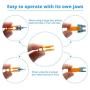KUFUNG 242PCS Car Fuses, Mini Automotive Fuses Assortment, 3/5/7.5/10/15/20/25/30/35/40 Amp Fuse Kit, Auto Blade Fuse for Car, Truck, Boat, Marine, RV, SUV, Trike, Vehicles Audio Reset System (242-A)
