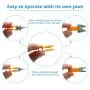 KUFUNG 242PCS Car Fuses, Mini Automotive Fuses Assortment, 3/5/7.5/10/15/20/25/30/35/40 Amp Fuse Kit, Auto Blade Fuse for Car, Truck, Boat, Marine, RV, SUV, Trike, Vehicles Audio Reset System (242-A)