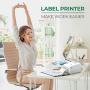 MUNBYN USB Thermal Label Printer for Windows Mac 4x6 Thermal Printer One Click Set up Shipping Label Printer Great for Labeling, Filing, Mailing, Barcodes and More