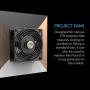 AC Infinity AXIAL 1225, Quiet Muffin Fan, 120V AC 120mm x 25mm Low Speed, UL-Certified for DIY Cooling Ventilation Exhaust Projects