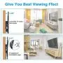 Tilt TV Wall Mount Bracket for Most 32-55 Inch Flat Screen, Curved TVs - BLUE STONE Universal TV Mount with VESA up 400x400mm,Loading Capacity 66 lbs, Fits 8'',12'',16'' Studs Tilt TV Wall Mount Bracket for Most 32-55 Inch Flat Screen, Curved TVs - BLUE STONE Universal TV Mount with VESA up 400x400mm,Loading Capacity 66 lbs, Fits 8'',12'',16'' Studs