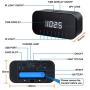 Mini Spy Cameras 1080 Wireless Hidden Camera Clock Portable WiFi Nanny Cam with Night Vision and Motion Detection Security Surveillance Cameras with Phone App for Indoor/Home/Apartment/Office