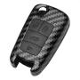 TANGSEN Flip Key Fob Cover Case for Buick Allure Encore Lacrosse Regal Verano Chevrolet Camaro Cruze Equinox Impala Malibu Orlando Sonic Spark SS Trax GMC Terrain 3 4 Button Keyless Entry Remote Black